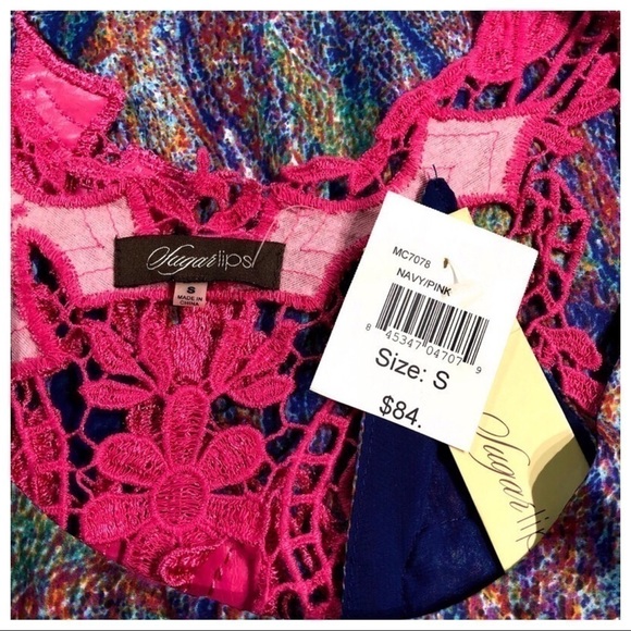 SUGARLIPS Sexy Sun Dress with Cut Out Lace Back. Size S NWT! - Picture 6 of 8